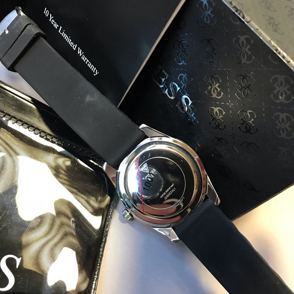 New Guess watch women black chronograph - Picture 2 of 2